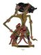 Indonesia: Figure of Krepa / Kripa, wayang kulit ('shadow puppet') character from the ancient Hindu epic, Mahabharata